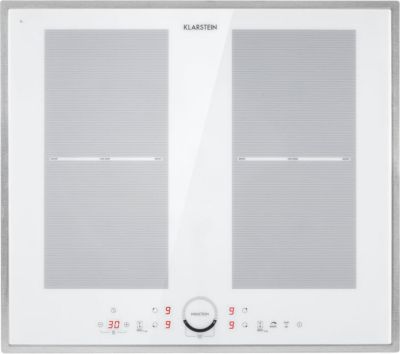 Plaque vitrocéramique KLARSTEIN Delicatessa 60 Prime - Blanc