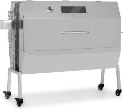 Barbecue charbon BLUMFELDT Sauenland Pro XL | Inox | 4 roulettes