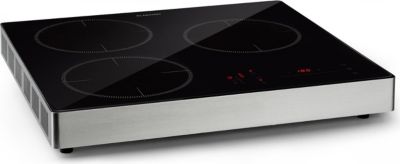 Plaque induction KLARSTEIN TrinityCook 3400 W tactile verre noire