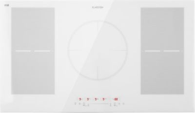 Plaque vitrocéramique KLARSTEIN Delicatessa 90 Flex - Blanc