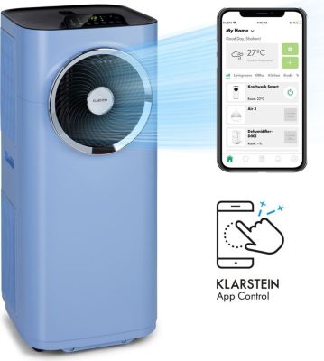 Climatiseur KLARSTEIN Kraftwerk Smart 12K - Bleu