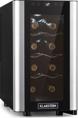Cave à vin de service KLARSTEIN Reserva 8 Slim Uno - Inox Cave à vin de service KLARSTEIN Reserva 8 Slim Uno - Inox