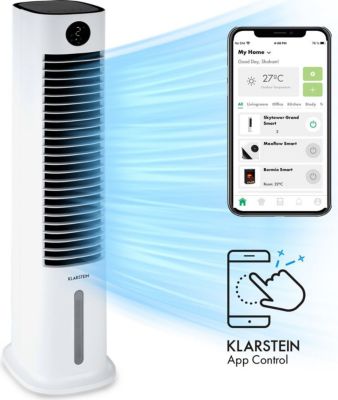 Rafraîchisseur d'air KLARSTEIN Skytower Grand Smart - Blanc