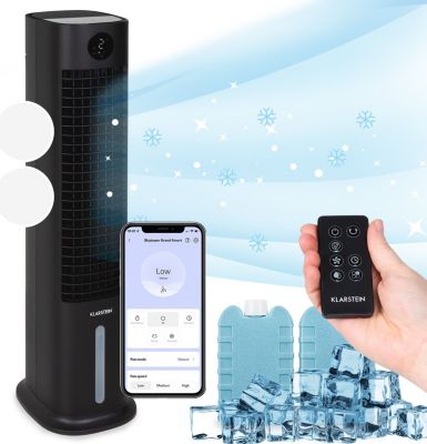 Rafraîchisseur d'air KLARSTEIN Skytower Grand Smart - Noir