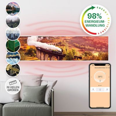 KLARSTEIN Wonderwall Air Art train 120x30cm 350W