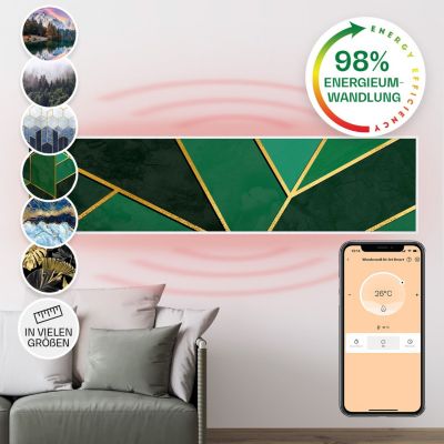 KLARSTEIN Wonderwall Air Art ligne 120x30cm 350W