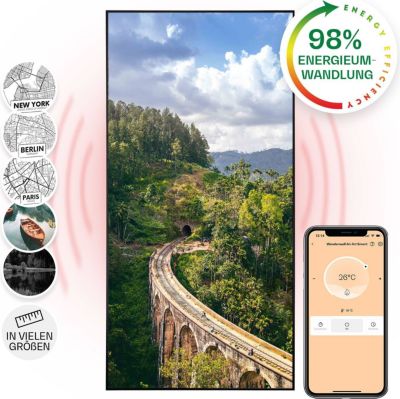 KLARSTEIN Wonderwall Air Art train 60x120cm 700W