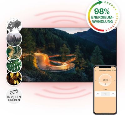 KLARSTEIN Wonderwall Air Art route 120x60cm 700W