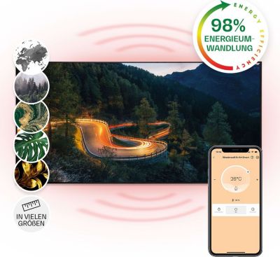 KLARSTEIN Wonderwall Air Art route 120x60cm 700W