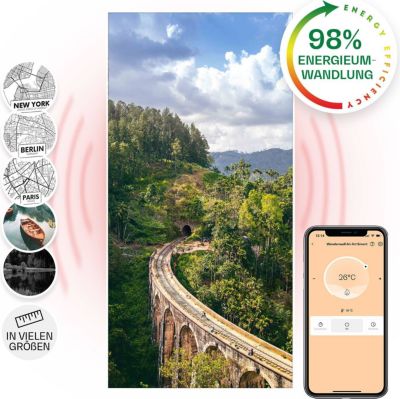 KLARSTEIN Wonderwall Air Art train 60x120cm 700W