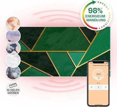 KLARSTEIN Wonderwall Air Art ligne 120x60cm 700W