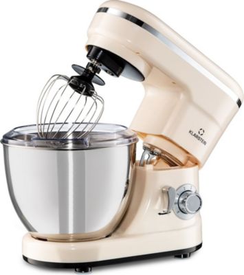 Robot pâtissier KLARSTEIN Bella Mini 1200W 4L Crème