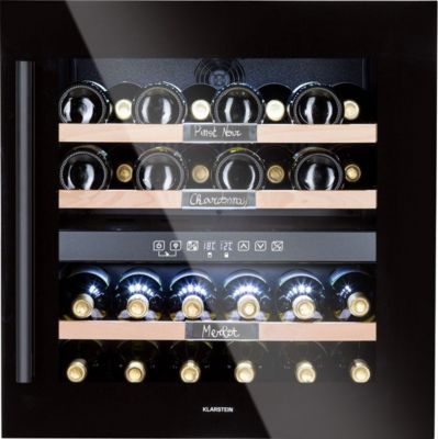 Cave à vin de service KLARSTEIN Vinsider 36 Onyx - Noir