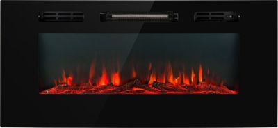 Cheminée électrique KLARSTEIN Galeras mural et encastrable