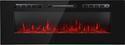 Cheminée électrique KLARSTEIN Galeras mural et encastrable