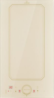 Domino vitrocéramique KLARSTEIN Victoria Domino 3500W - Crème