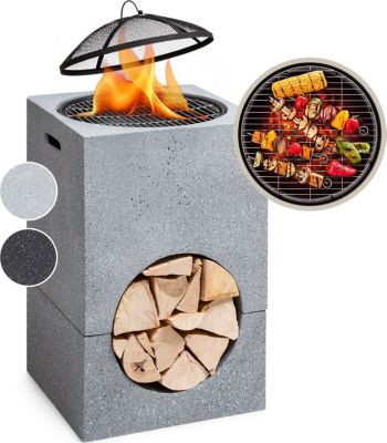 Barbecue charbon SHOP-STORY Mini pliable et portable