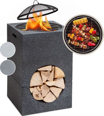 Brasero BLUMFELDT Monolith - Noir