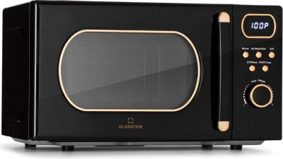 Micro ondes grill KLARSTEIN Julieta grill 20L 800 W Ø25,5cm Noir