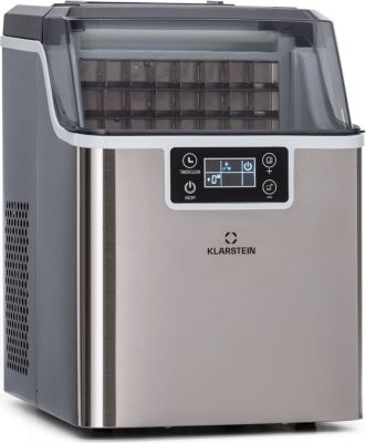 Machine à glaçons KLARSTEIN Chios 20kg/24h Auto-Clean 3,2L gris