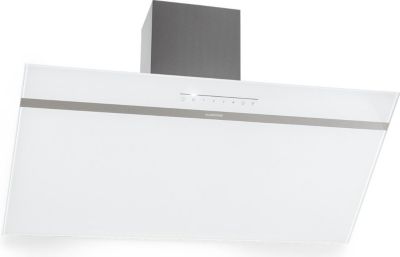 Hotte décorative murale inclinée KLARSTEIN Ava 90cm murale WiFi A++ 515 m³/h blanc