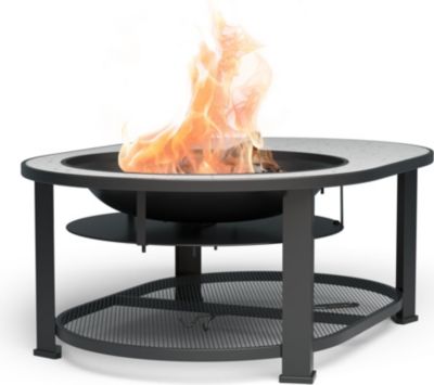 Brasero BLUMFELDT Merano Circolo 122cm  3en1 grill table