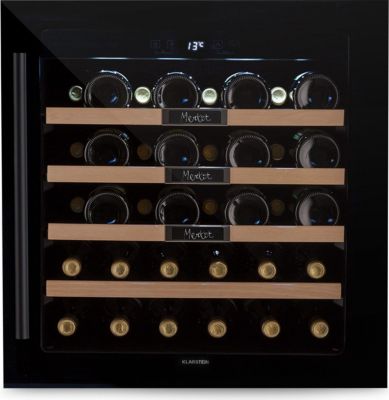 Cave à vin de service KLARSTEIN Vinsider 36 Uno - Noir