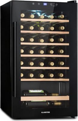 Cave à vin de service KLARSTEIN Barossa 32 Uno - 95L - Noir