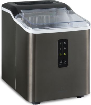 Machine à glaçons KLARSTEIN Albaron 12kg/24h 1,5L auto-clean gris