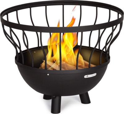 Brasero BLUMFELDT Nantai 3en1 grill & planche Ø66cm bambou