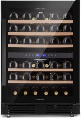 Cave à vin polyvalente KLARSTEIN Vinovilla 50 Duo 53L 17 bouteilles