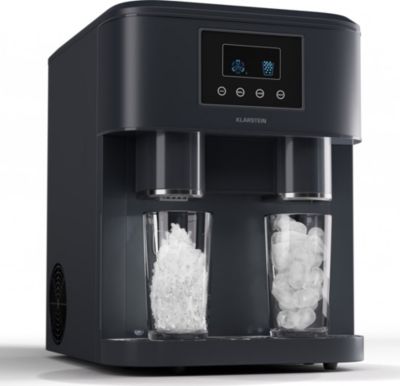 Machine à glaçons KLARSTEIN Eiszeit Crush 2 tailles glace 18 kg/24h