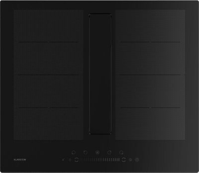 Plaque induction aspirante KLARSTEIN Chef-Fusion avec hotte 60cm 600m³/h noir