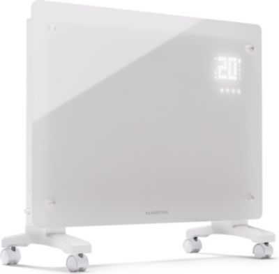 Chauffage électrique KLARSTEIN Bornholm Smart 1500W WiFi LED IP24 Blanc