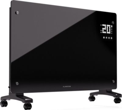 Chauffage électrique KLARSTEIN Bornholm Smart 2500 W WiFi LED IP24 Noir