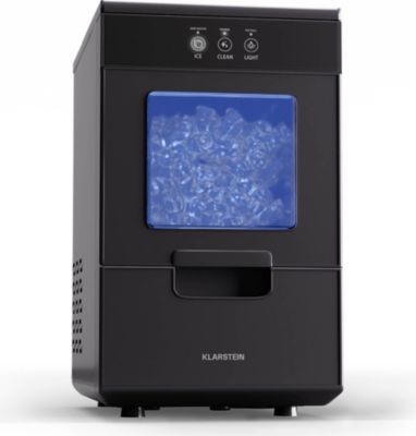 Machine à glaçons KLARSTEIN Ice Galet 20kg/24h Auto-Clean 2,2L noir
