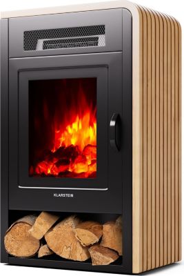 Cheminée électrique KLARSTEIN Opala WiFi 950/1900 W thermostat Noir