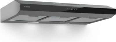 Hotte casquette KLARSTEIN ContempoNeo 90cm encastrée 175m³/h noir