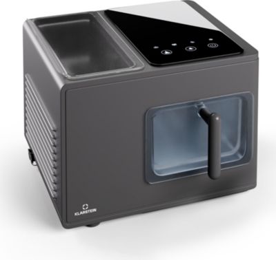 Machine à glaçons KLARSTEIN GlacialPro 200W 15kg/24h silencieux gris