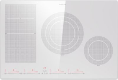 Plaque induction KLARSTEIN Masterzone 77 Hybrid 4 zones 7200W blanc