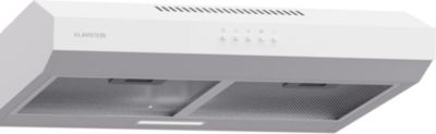 Hotte casquette KLARSTEIN Contempo 60cm encastrée 200m³/h blanc