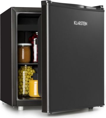 Réfrigérateur 1 porte KLARSTEIN Obsidian 46L Bac à légumes 41 dB Noir