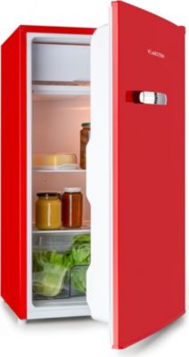 Réfrigérateur 1 porte KLARSTEIN Beercracker 91L congélateur 7L Rouge