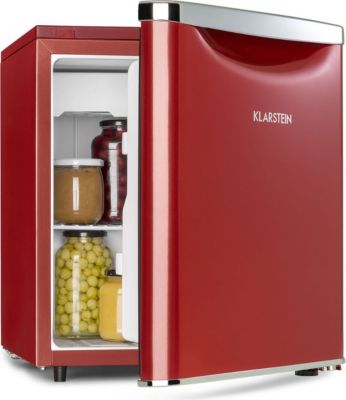 Réfrigérateur 1 porte KLARSTEIN Yummy 45L mini congélateur 42 dB Rouge