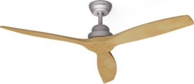 Ventilateur plafonnier KLARSTEIN Santa Elena 132cm 10260m³/h bois brut