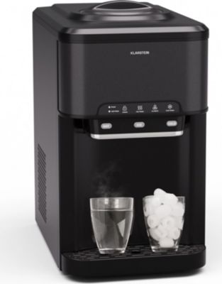 Machine à glaçons KLARSTEIN Aqueous 3en1 20kg/24h 2,5 litres noir