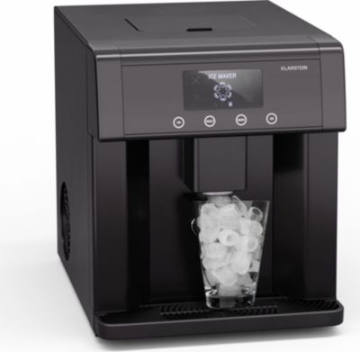 Machine à glaçons KLARSTEIN Eiszeit 10 à 15kg /24h 3 tailles Noir
