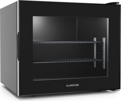 Mini congélateur KLARSTEIN IceAge 42L CEE E 2 clayettes vitré noir