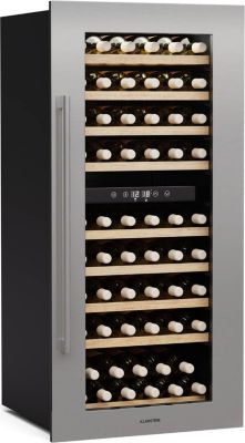 Cave à vin polyvalente KLARSTEIN Vinsider Duo 79 bouteilles UV
