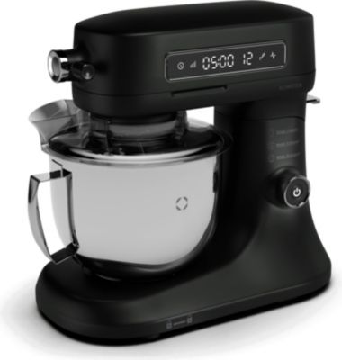 Robot pâtissier KLARSTEIN Chiara 1600W 12 vitesses Bol Inox Noir